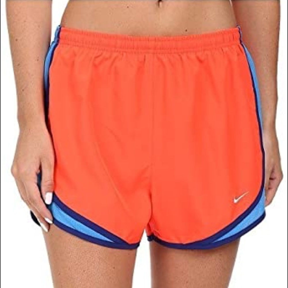 Nike Tempo Orange, Purple, & Blue Shorts